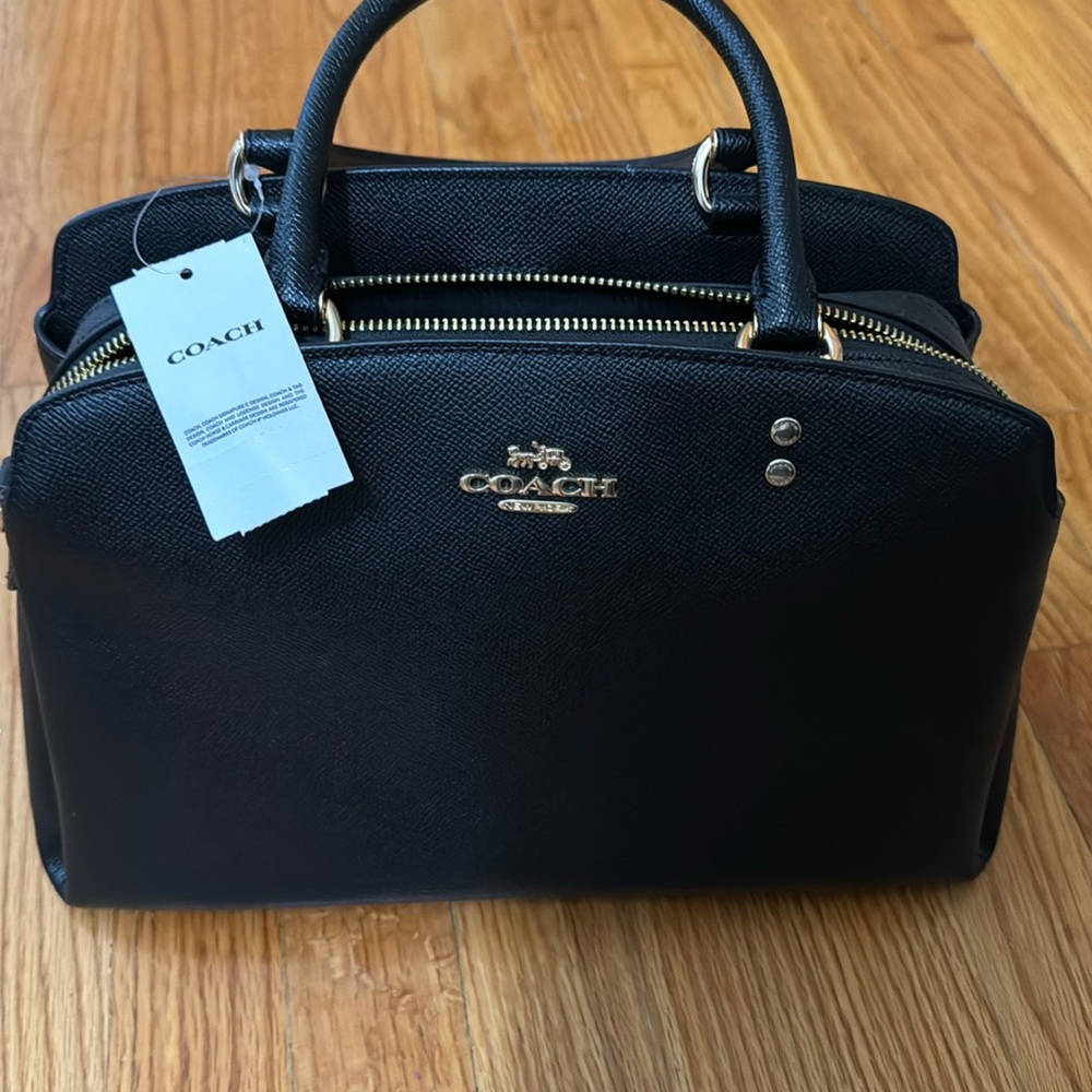 BNWT Black Coach Lillie Carry All